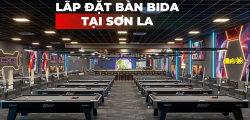 LẮP ĐẶT BÀN BIDA TẠI SƠN LA